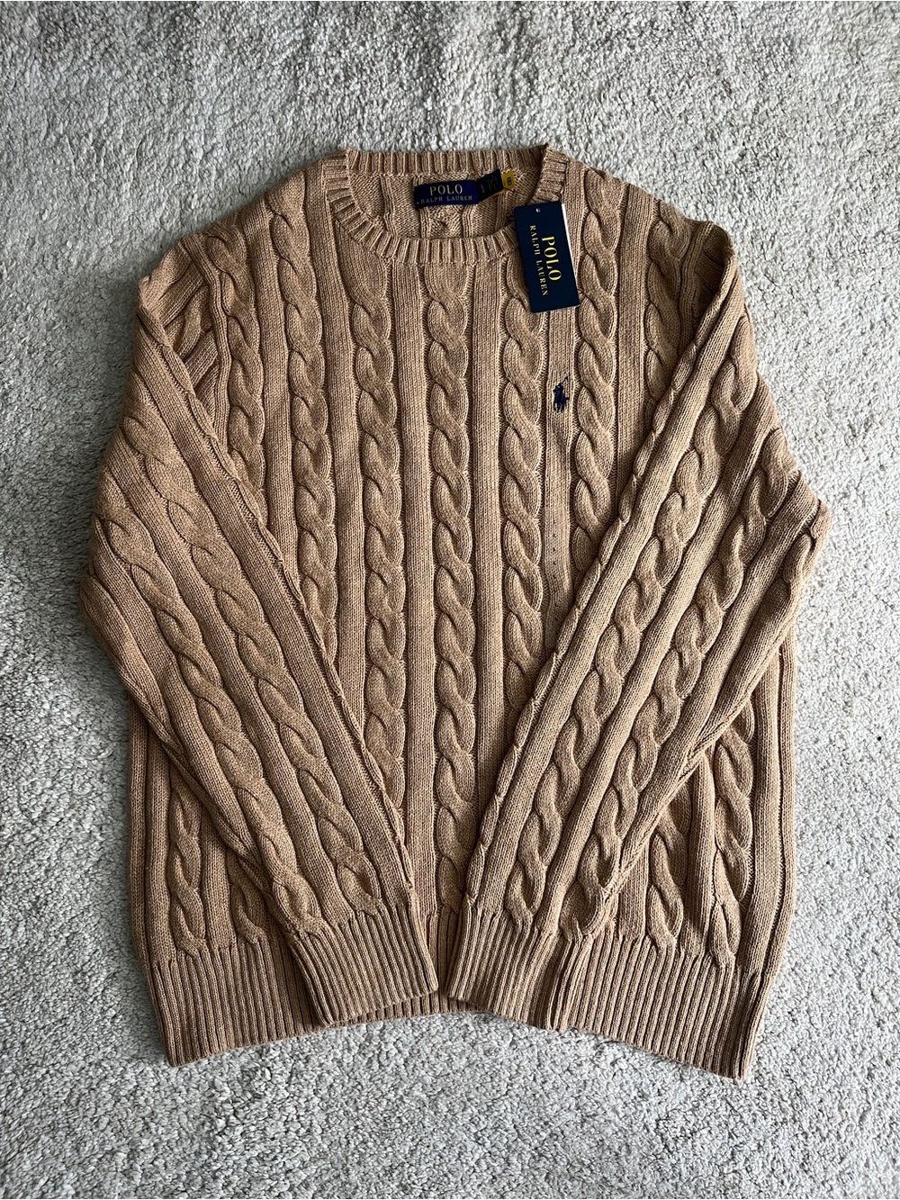 Polo Ralph Lauren Cable Knit Sweater
Brand new with tags
Size Large